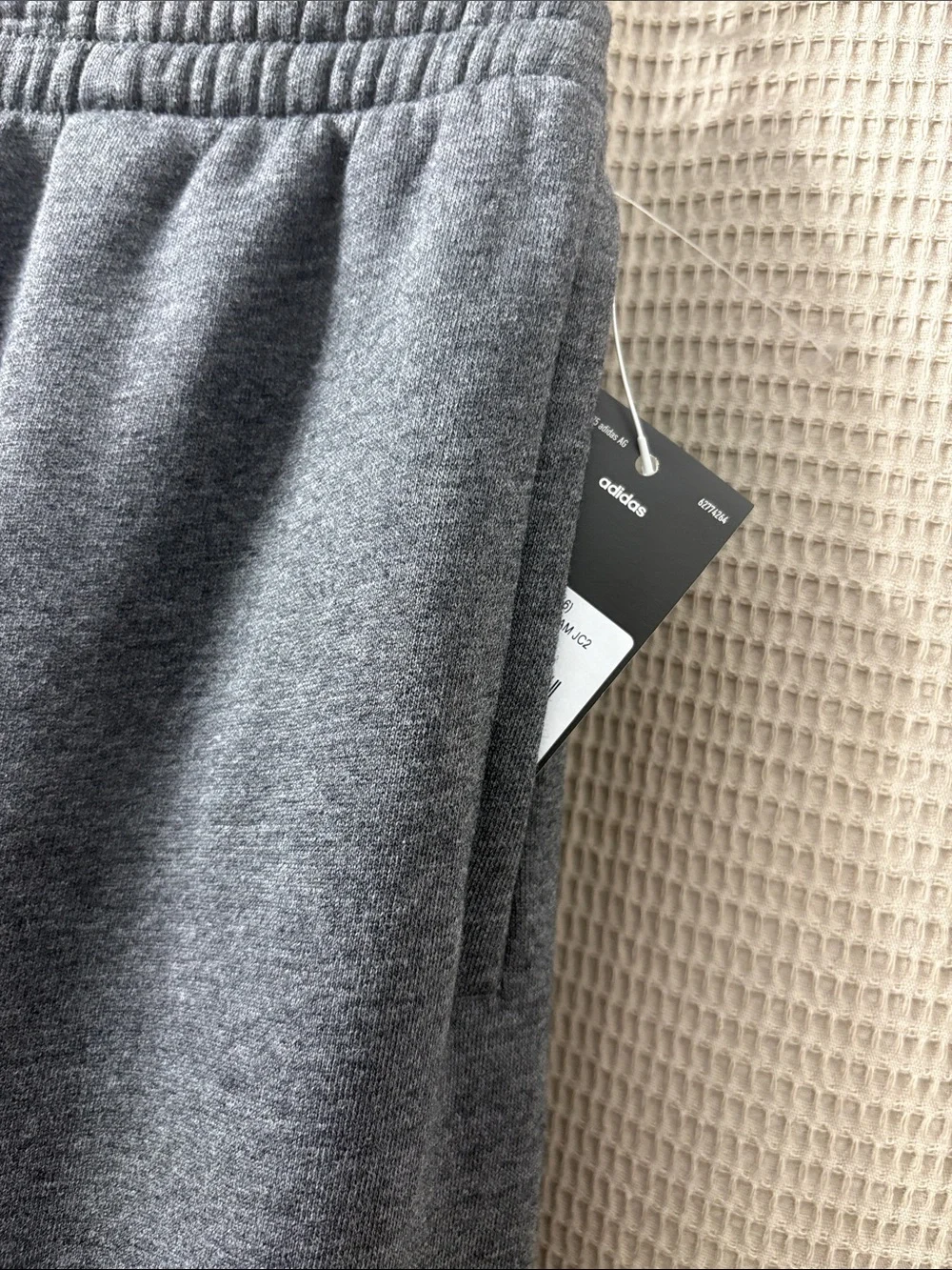 adidas Kids Dark Gray Athletic Joggers